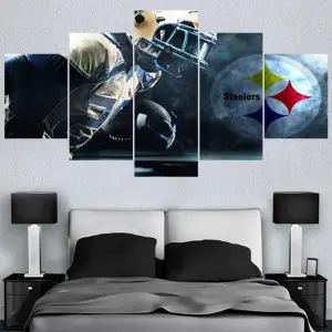 Pittsburgh Steeler Canvas Wall Art For Living Room Bedroom Wall Decor Canvas Paintings.jpg