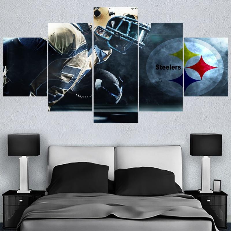 Pittsburgh Steeler Canvas Wall Art For Living Room Bedroom Wall Decor Canvas Paintings.jpg