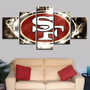 San Francisco 49ers Wall Art Cheap For Living Room Wall Decor Canvas Paintings.jpg