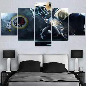 Washington Redskins Canvas Wall Art For Living Room Bedroom Wall Decor Canvas Paintings.jpg