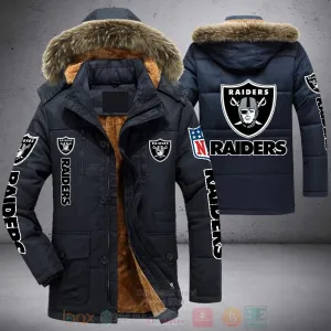 Nfl Las Vegas Raiders Blue Skull Parka Jacket.jpg