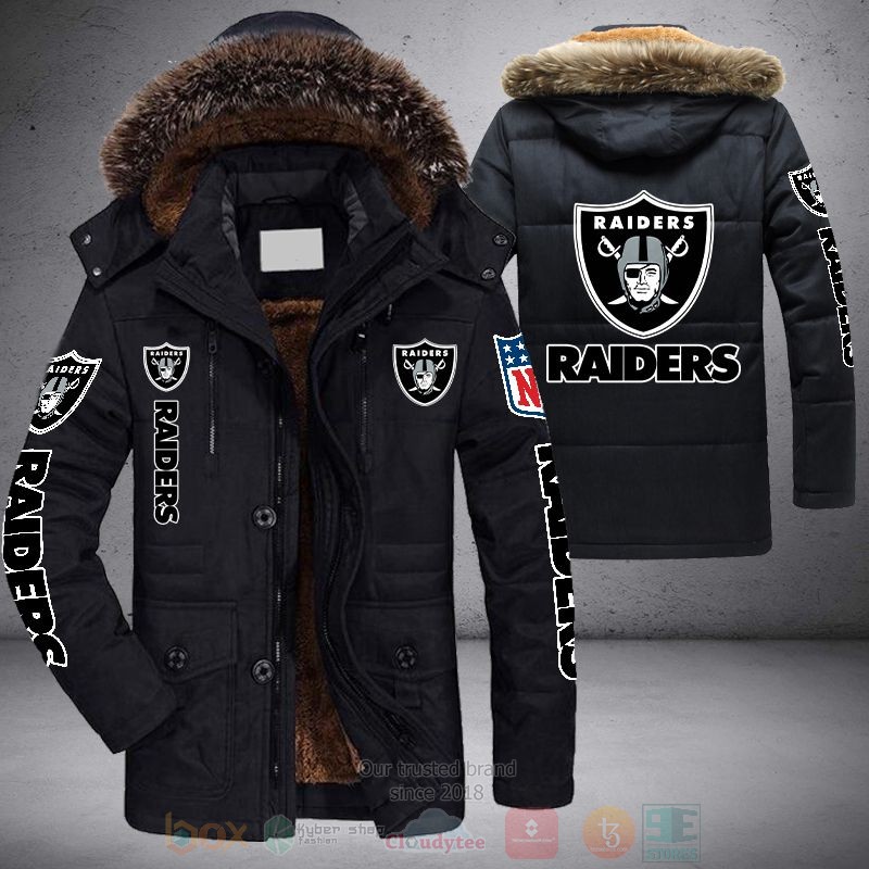Nfl Las Vegas Raiders Blue Skull Parka Jacket 1.jpg