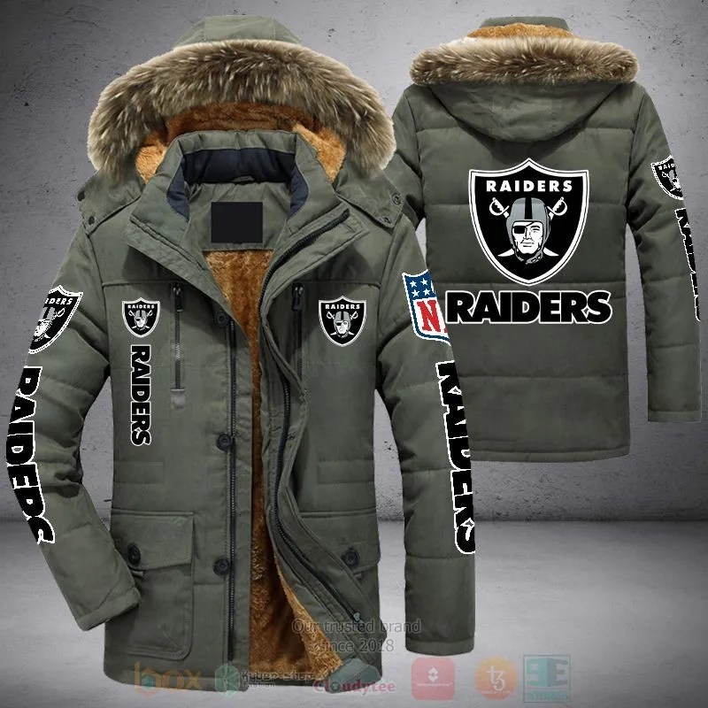 Nfl Las Vegas Raiders Blue Skull Parka Jacket 1 2.jpg
