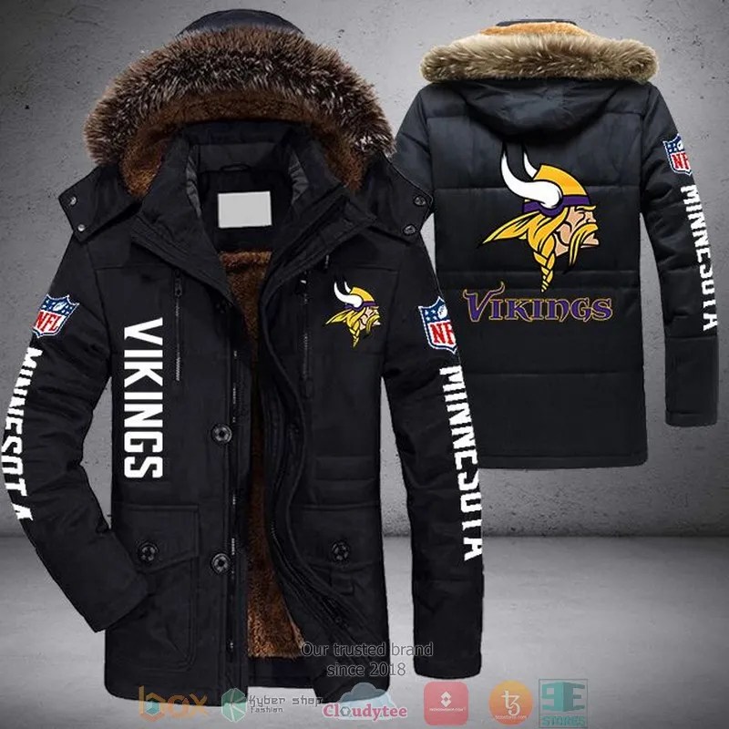 Nfl Minnesota Vikings 3d Parka Jacket