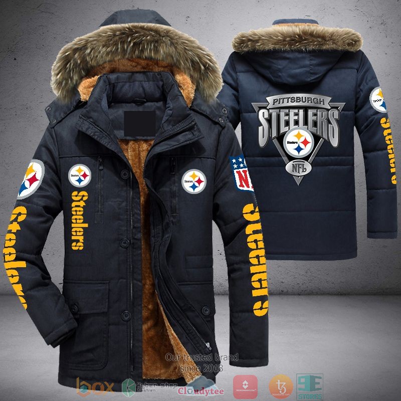Nfl Pittsburgh Steelers Silver Parka Jacket 1.jpg